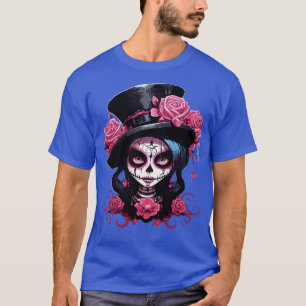 Muertos Catrina  for Men Women Calavera T-Shirt