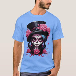 Muertos Catrina for Men Women Calavera T-Shirt