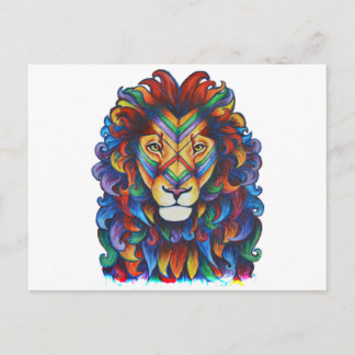Mufasa's new hair do postcard