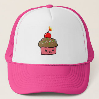 muffin bomb trucker hat