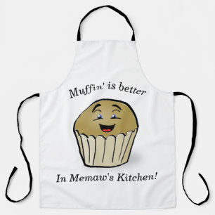 Muffin' is Better All-Over Print Apron