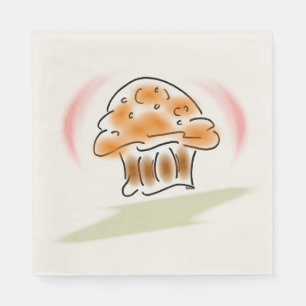 Muffin Morning Brunch Napkin