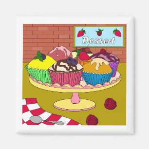 Muffin Plate Magnet