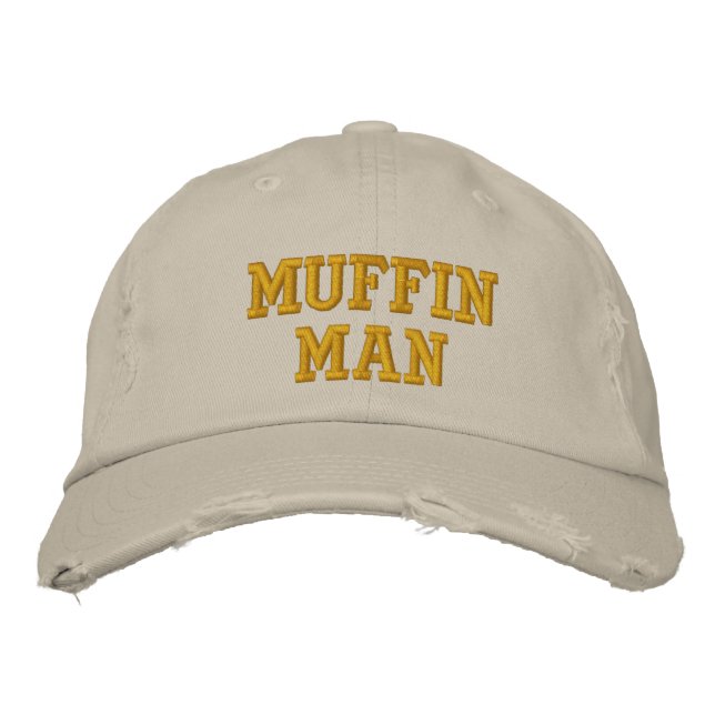 MuffinMan Embroidered Hat (Front)