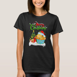 Muffins Food  Xmas Decorations Santa Muffins Chris T-Shirt