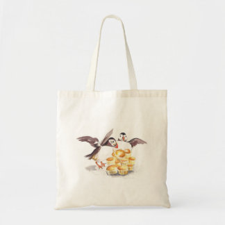Muffins for Puffins Tote Bag