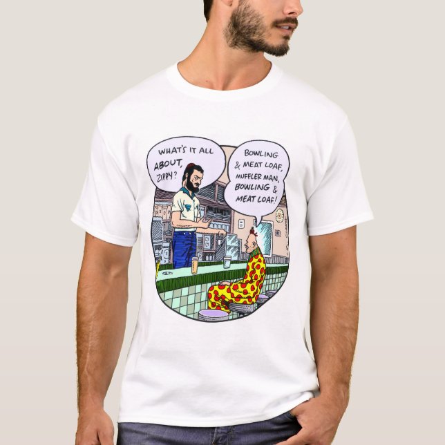 Muffler Man/ Zippy T-shirt #1 (Front)