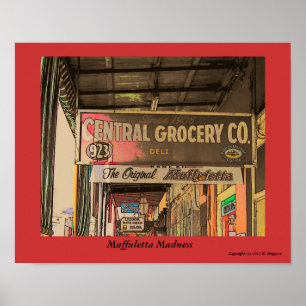 Muffuletta Madness Poster