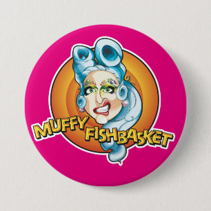 Muffy Fishbasket Fan Button