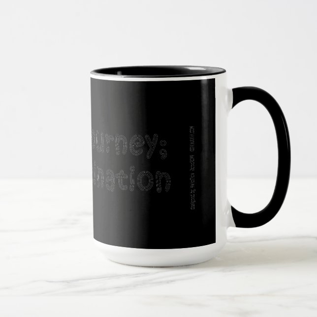 MUG 14.07.032 LIFE IS A JOURNEY; NOT A DESTINATION (Right)