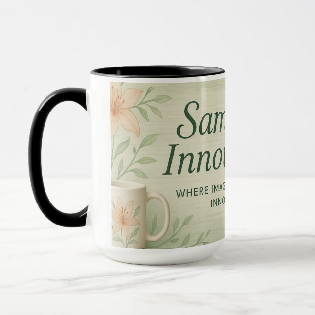 Mug 15oz customise your look of mug (Left)