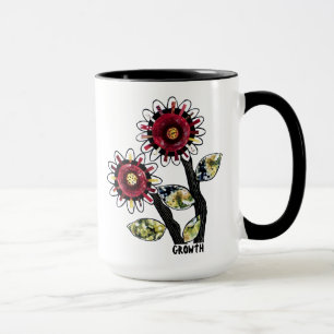 Mug 1 - Floral Abstract