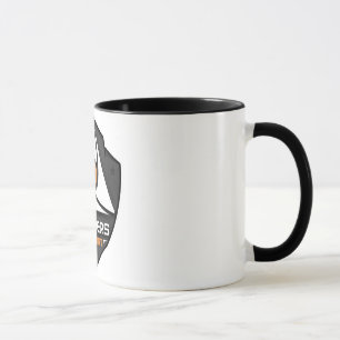 Mug 2 colors White/Black with logo