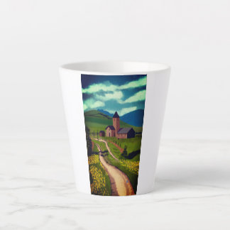 Mug-2- landscape latte mug