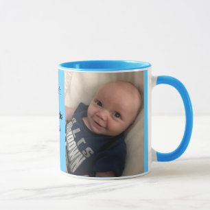 Mug 2 Photos Template Custom Gift for Grandma Cup