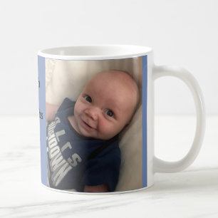 Mug 2 Photos Template Custom Gift for Grandpa Cup