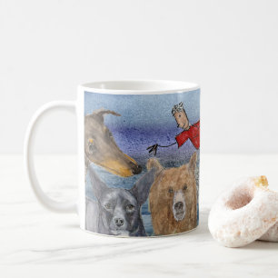 Mug #3 Joanna Flying Over Animals 