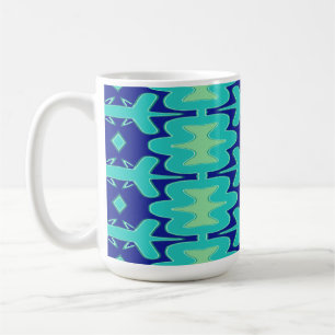 Mug, A vibrant multicolor seamless pattern design Coffee Mug