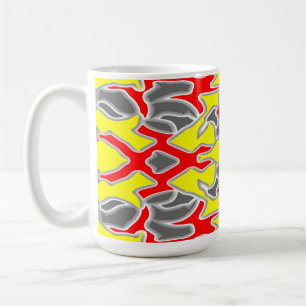 Mug, A vibrant multicolor seamless pattern design Coffee Mug
