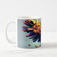 Mug abstract art Aigle