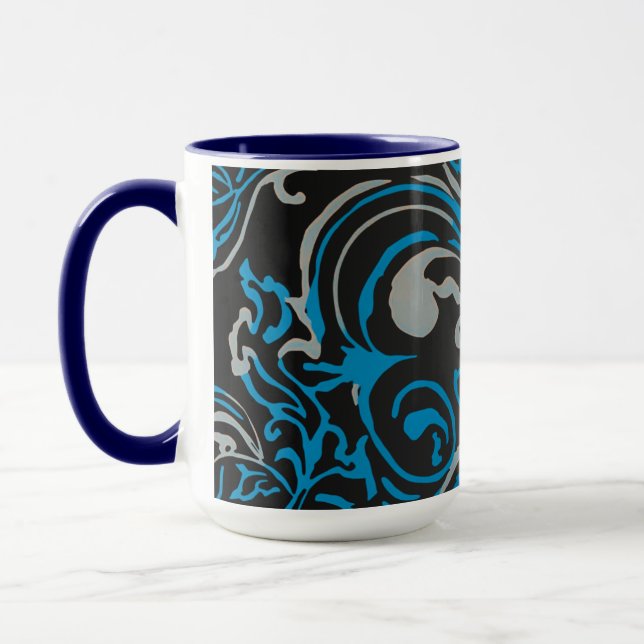 Mug Abstract design  (Left)