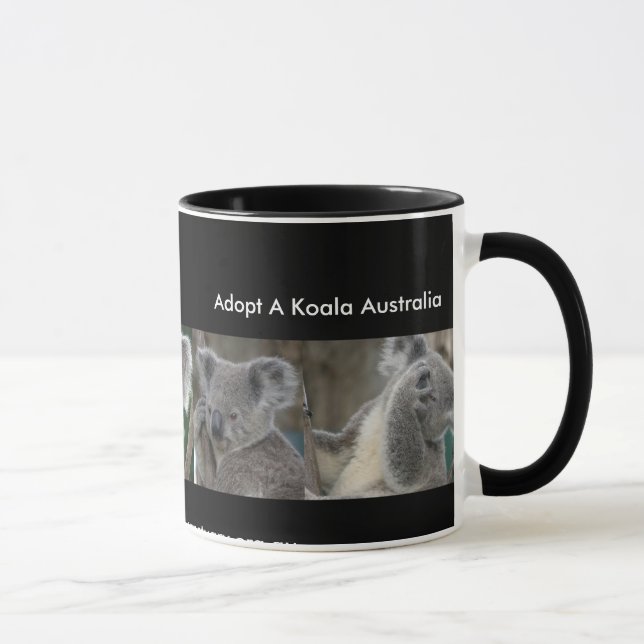 Mug Adopt A Koala Wildlife Child Australia (Right)
