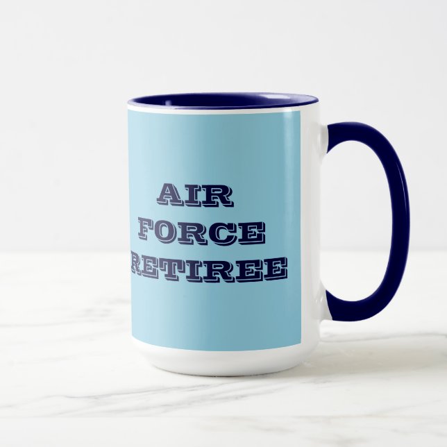 Mug Air Force Retiree (Right)