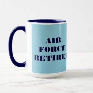 Mug Air Force Retiree