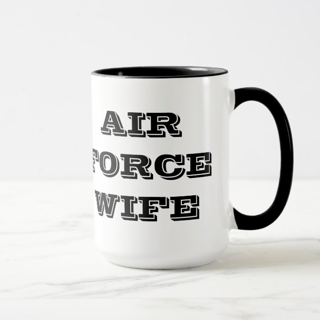 Mug Air Force Wife (Right)