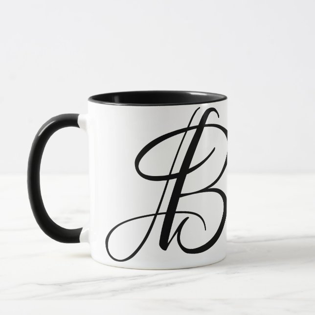 Mug Alphabets (Left)