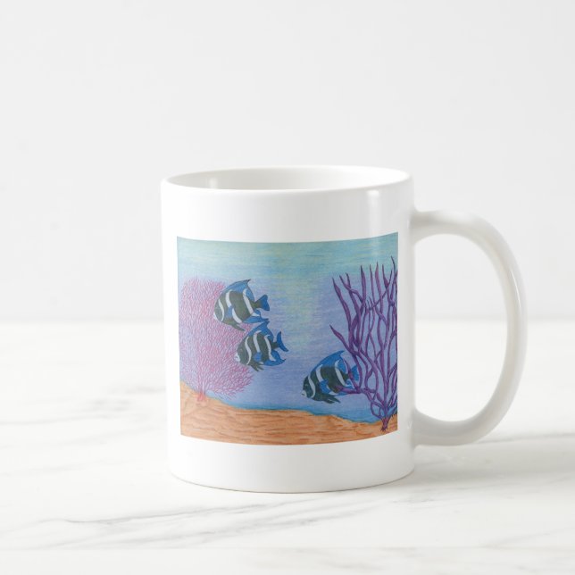 Mug: Angel Fish Coffee Mug (Right)