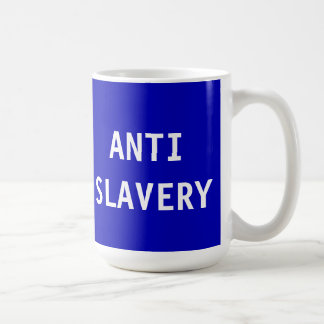 Mug Anti Slavery Blue
