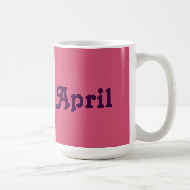 Mug April (Right)