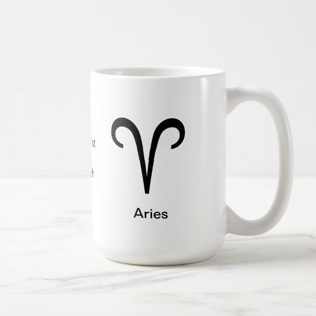 Mug - Aries glyph (Right)