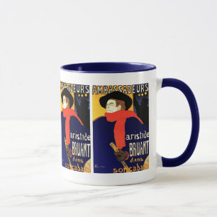 Mug: Aristide Bruant by Toulouse-Lautrec Mug