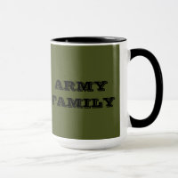Mug Army Family