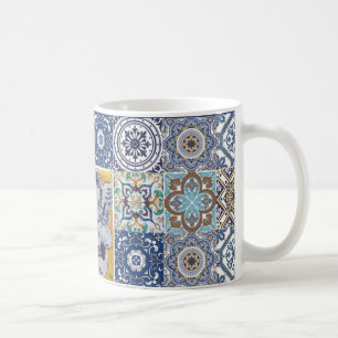 mug azulejos ángel
