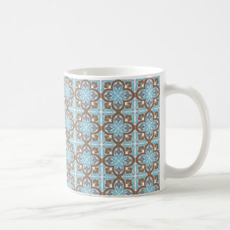 mug azulejos flower