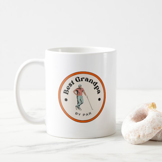 Mug - Best Grandpa by Par  (With Donut)