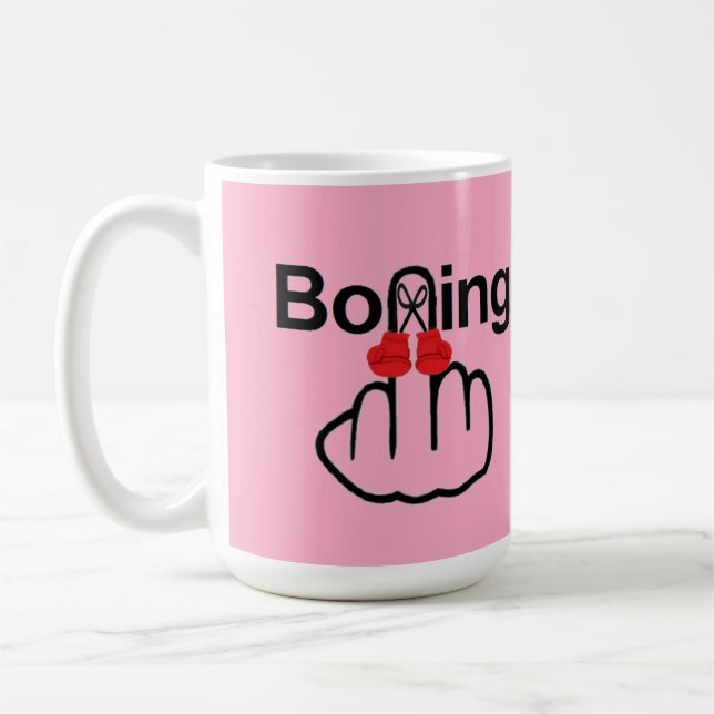 Mug Bird Flipping Boxing Flip (Left)