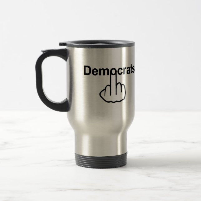 Mug Bird Flipping Democrats Flip (Left)