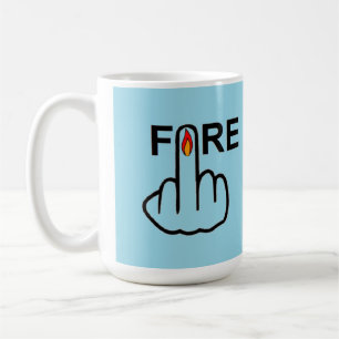 Mug Bird Flipping Fire Flip