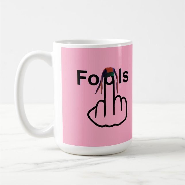 Mug Bird Flipping Fools Flip (Left)