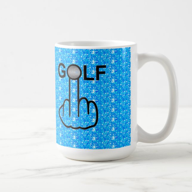 Mug Bird Flipping Golf Flip (Right)