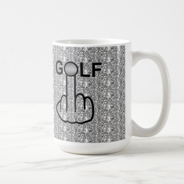 Mug Bird Flipping Golf Flip (Right)