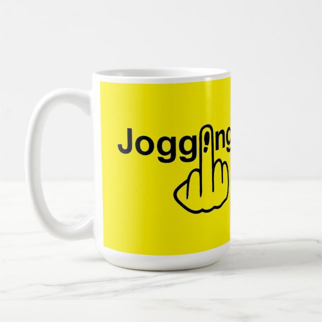 Mug Bird Flipping Jogging Flip (Left)