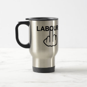 Mug Bird Flipping Labour Flip