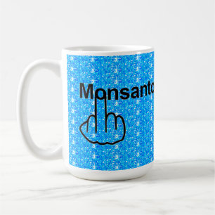 Mug Bird Flipping Monsanto Flip