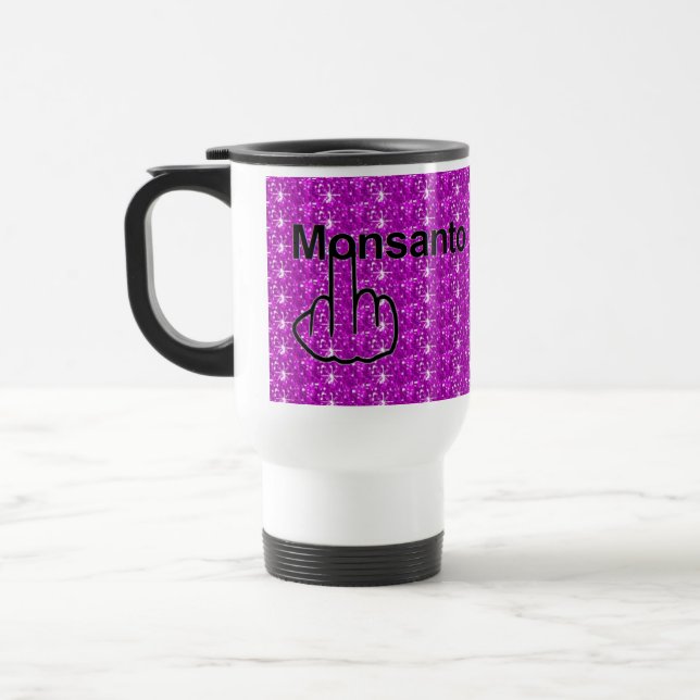 Mug Bird Flipping Monsanto Flip (Left)