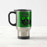 Mug Bird Flipping Monsanto Gas Mask Flip
